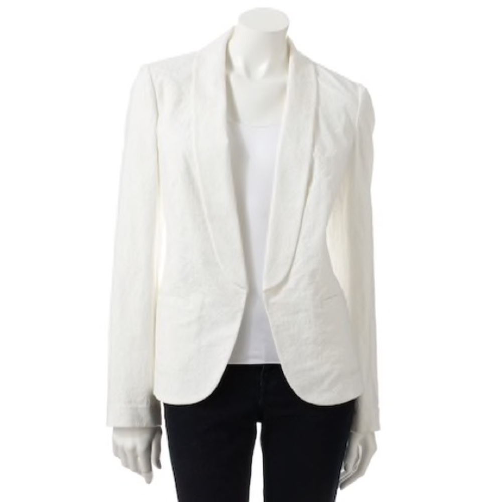 White blazer. NWOT